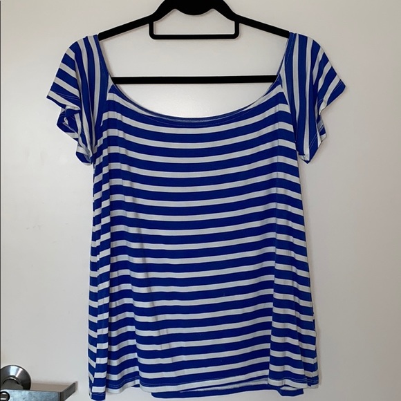 SOLD Fighting Eel Off the Shoulder Top - Picture 2 of 7